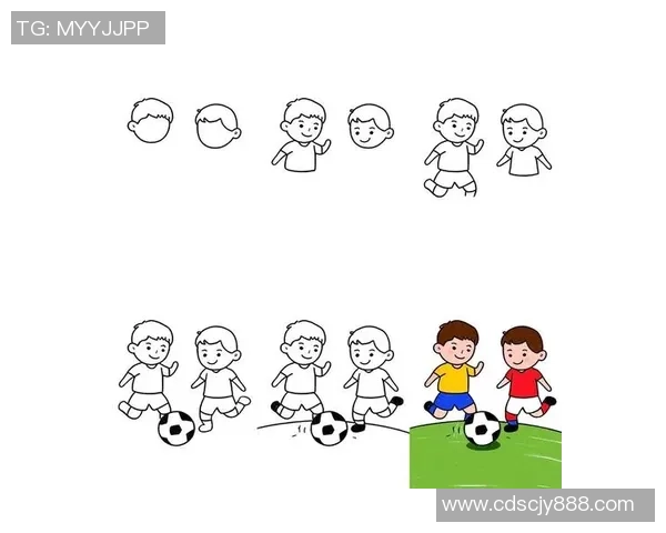 2018年足球明星简笔画展现各国球员风采与激情的艺术作品